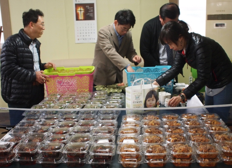 (사)나눔과기쁨 밑반찬 나눔 봉사 협약식